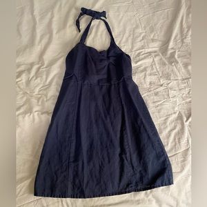 Open back tennis dress